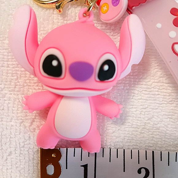 Stitch Silicone Keychain Wristlet Design New - Picture 4 of 4
